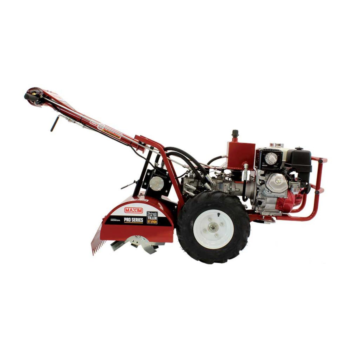 Maxim RT190H Rear Tine Hydraulic Tiller – Honda GX270, 18 in.