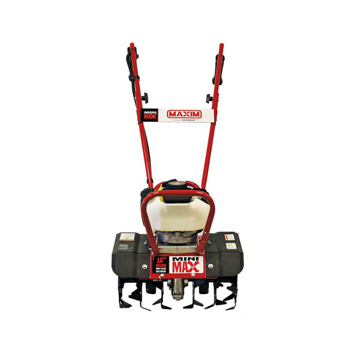 Maxim Mini Max Tiller and Cultivator, Honda GX35, Gear Drive