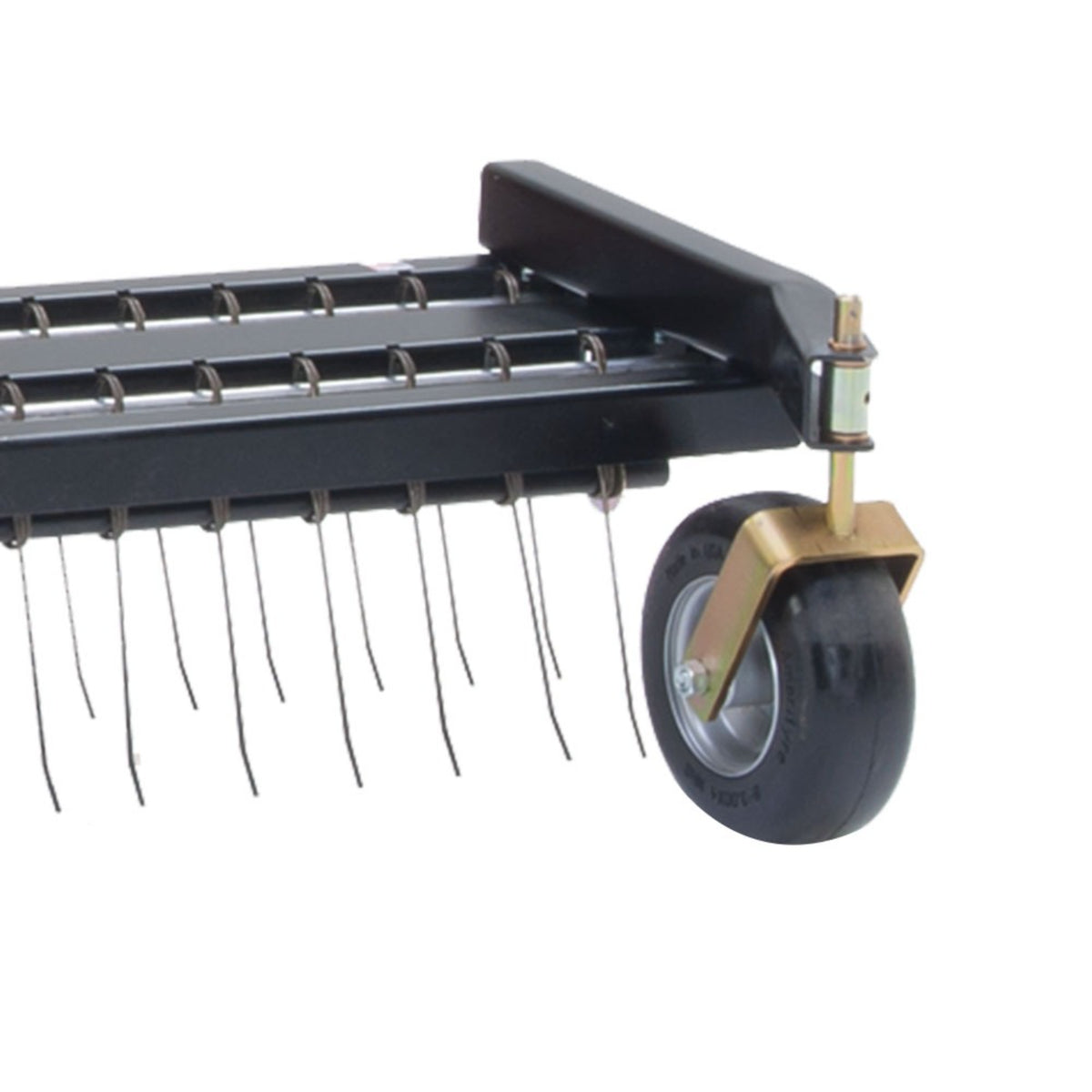 JRCO 60" Tine Rake Dethatcher — Heavy-Duty Wheels, Mount Bar Included, Fits John Deere 737/757