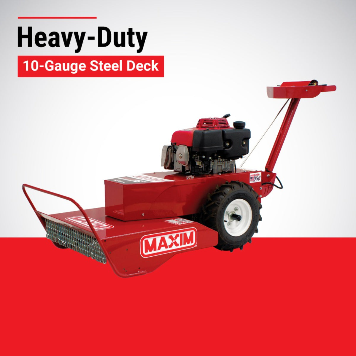 Maxim Brush Cutter, Honda GXV390, 26 in. Cut, Hydro Transaxle