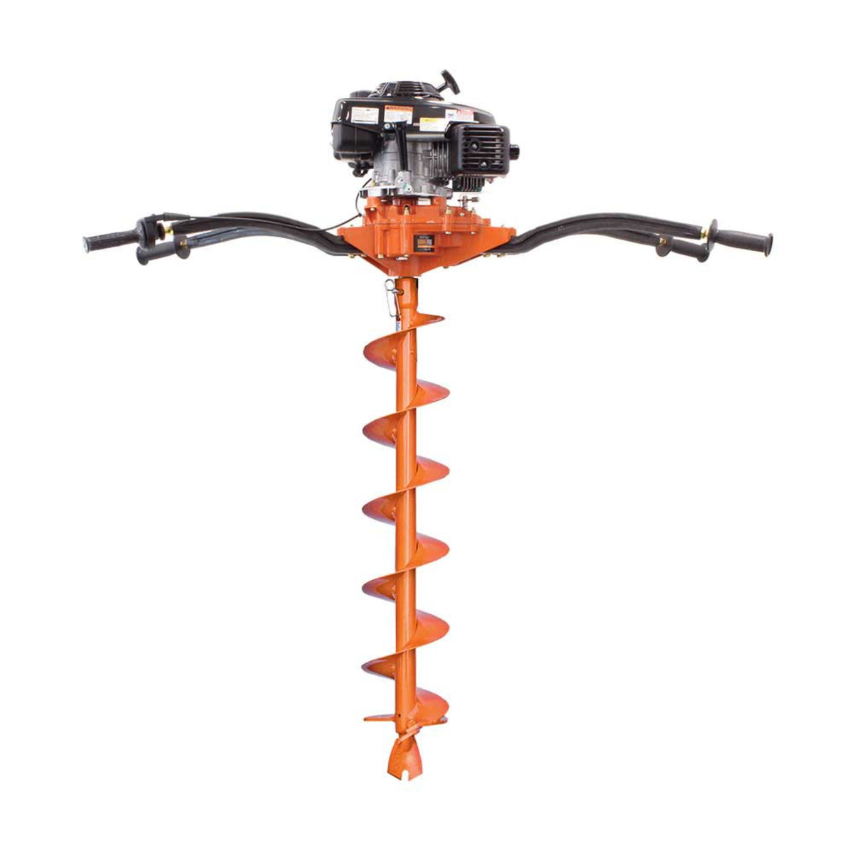 BravePro Two-Man Earth Auger — 1-3/8 in. Hex Drive, Honda GXV160