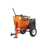 BravePro Mortar Mixer — 6 Cu. Ft. Steel Drum, Honda GX240
