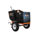 BravePro Mortar Mixer — 6 Cu. Ft. Poly Drum, Honda GX240
