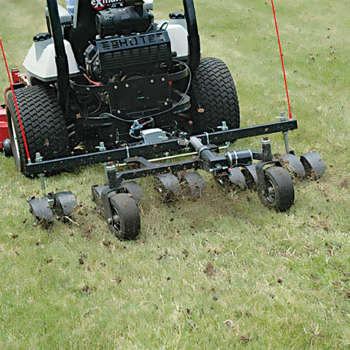 JRCO 60" Hooker Aerator — Tow-Behind Mower & Tractor Attachment