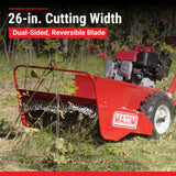 Maxim Brush Cutter, Honda GXV390, 26 in. Cut, Hydro Transaxle