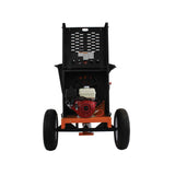 BravePro Mortar Mixer — 8 Cu. Ft. Poly Drum, Honda GX240
