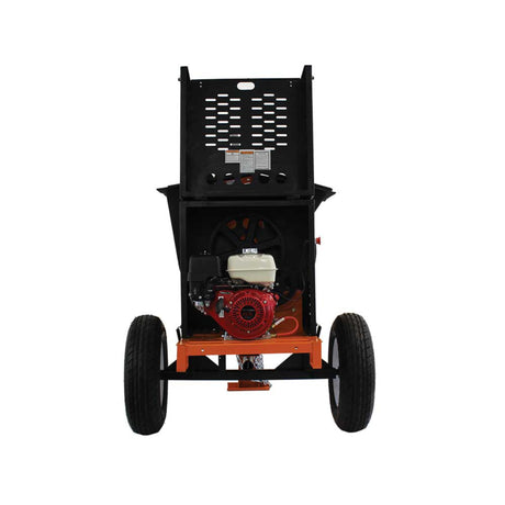 BravePro Mortar Mixer — 8 Cu. Ft. Poly Drum, Honda GX240