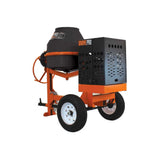 BravePro Concrete Mixer — 9 Cu. Ft. Poly Drum, Honda GX270