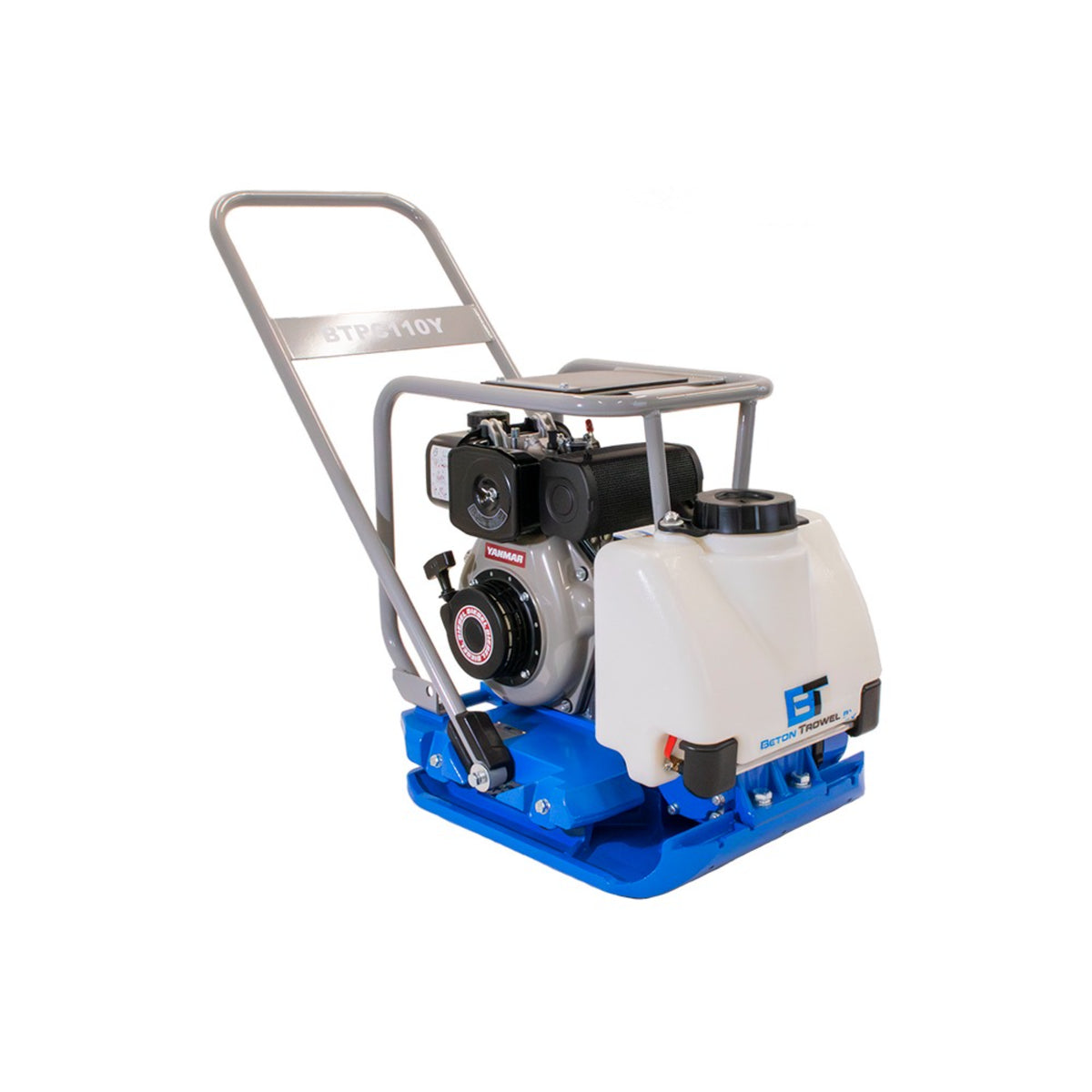 Beton Trowel BTPC110Y 20 In. Forward Plate Compactor | Yanmar L48 Diesel | Water Tank