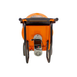 BravePro MIXZR Direct Drive Cement Mixer — 5.5 Cu. Ft. Steel Drum, GPE211005
