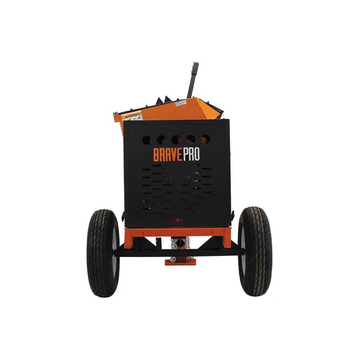 BravePro Mortar Mixer — 6 Cu. Ft. Steel Drum, Honda GX240