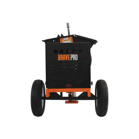 BravePro Mortar Mixer — 6 Cu. Ft. Poly Drum, Honda GX240