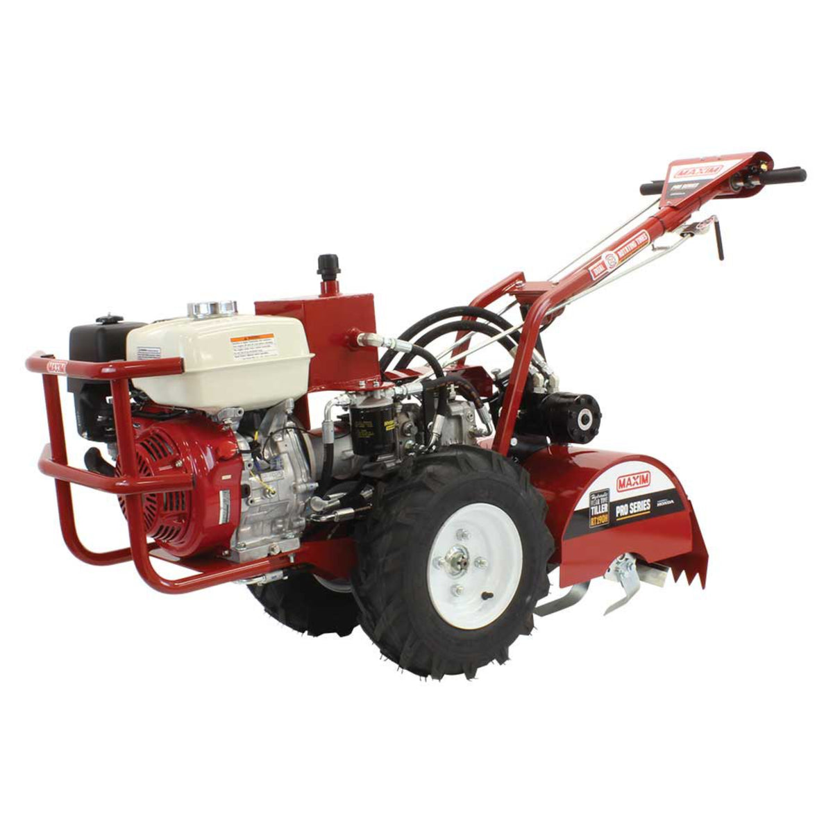 Maxim RT190H Rear Tine Hydraulic Tiller – Honda GX270, 18 in.