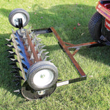 Maxim 36 in. Tow-Behind Spike Aerator, Gate-Width, Water-Fillable Drum