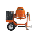 BravePro Concrete Mixer — 7 Cu. Ft. Steel Drum, Honda GX270