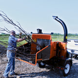 Bear Cat CH6627H 6 In. Towable Chipper | 23 HP Vanguard Hydraulic Feed