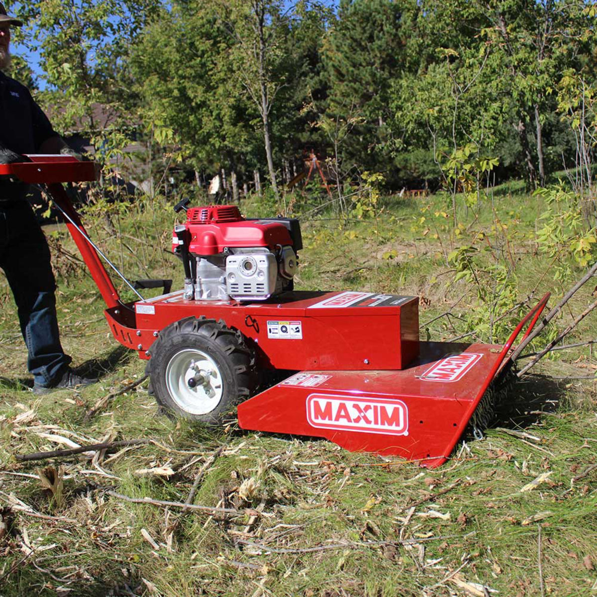 Maxim Brush Cutter, Honda GXV390, 26 in. Cut, Hydro Transaxle