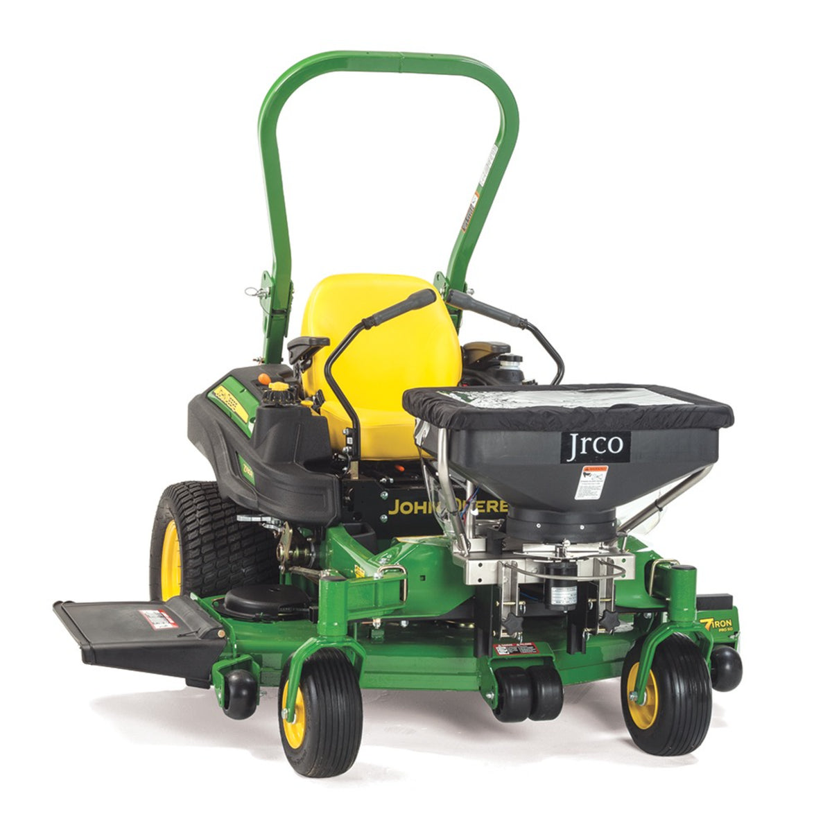 JRCO Broadcast Spreader — Front-Mount, Foot Control, Brushless Motor