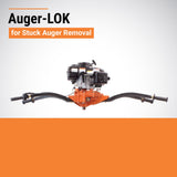 BravePro Two-Man Earth Auger — 7/8 in. Square Drive, Honda GXV160