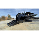 Loflin Fabrication Stump Bucket Grapple