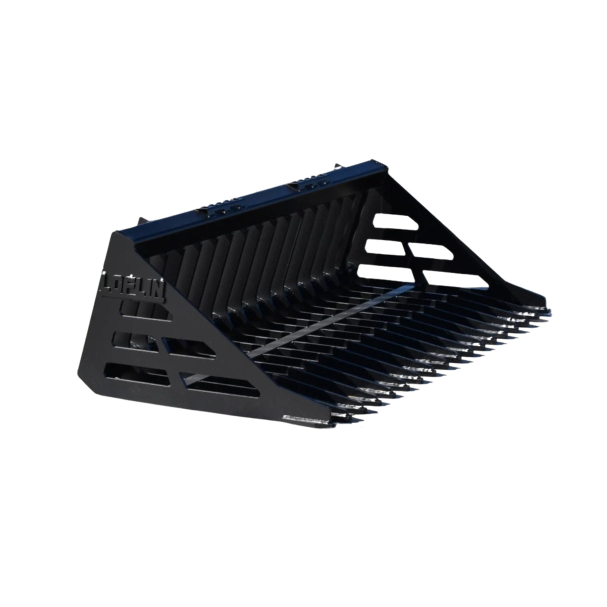Loflin Fabrication Skid Steer Rock Bucket