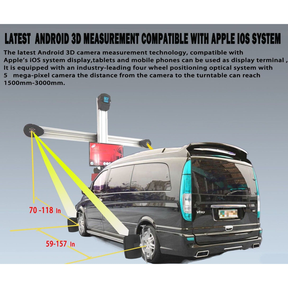 Katool KT-AV9 PRO Wheel Alignment Machine
