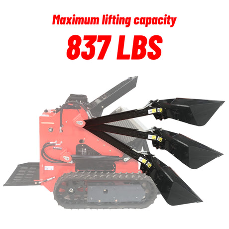 Katool KT-SK26B 23HP Mini Skid Steer Track Loader