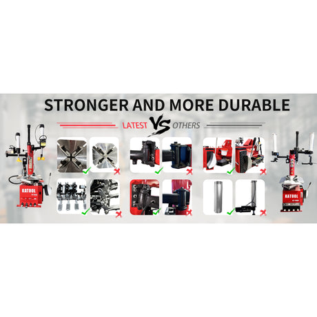 Katool KT-T830 12"-24" Rims Light Duty Assist Arm Tire Changer