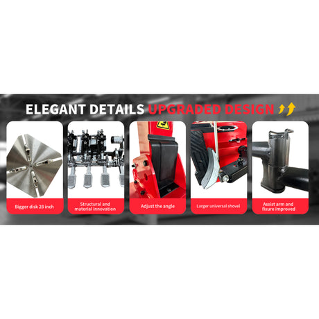 Katool KT-T850 14"-28" Rims Tilt-Back Tire Changer