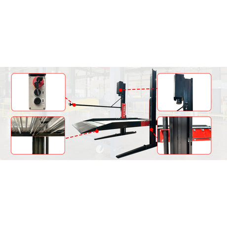 Katool KT-P2700 6600 lbs Two Post Car Lift
