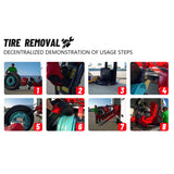 Katool KT-308 Truck & Car Mobile Tire Changer