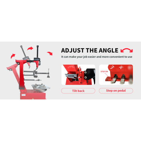 Katool KT-T850 14"-28" Rims Tilt-Back Tire Changer