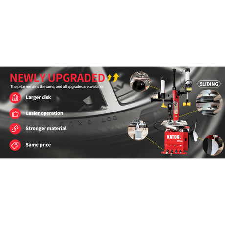 Katool KT-T830 12"-24" Rims Light Duty Assist Arm Tire Changer