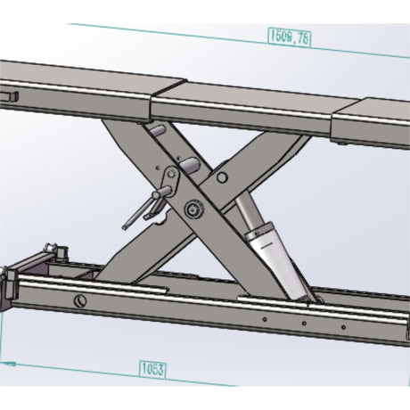 Katool KT-RJ50 5000 lbs Rolling Jack