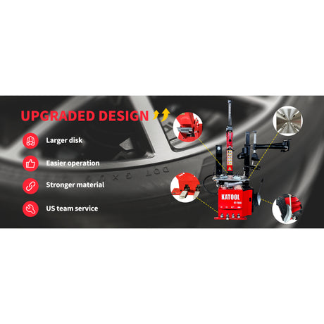 Katool KT-T850 14"-28" Rims Tilt-Back Tire Changer