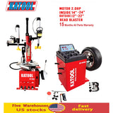 Katool KT-T830 Tire Changer & KT-B700 Wheel Balancer Combo