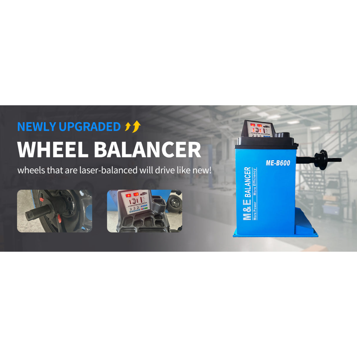 M&E ME-B600 Wheel Balancer