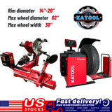 Katool KT-T160 & KT-B795 Heavy Duty Truck Tire Changer and Balancer Combo