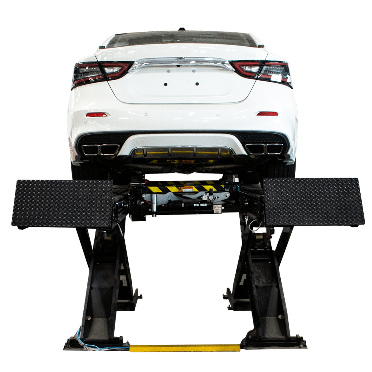 Challenger SX14 14,000 lb Scissor Alignment Lift with LED Lighting