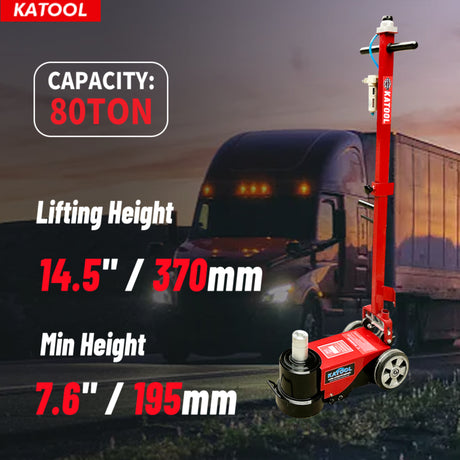 Katool KT-J80T 80 Ton Pneumatic Jack