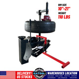 Katool KT-1030P 10"-21" Rims Mini Tire Changer Machine