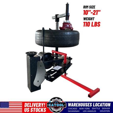Katool KT-1030P 10"-21" Rims Mini Tire Changer Machine