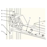 Katool KT-4H150 15000 lbs Heavy Duty 4-Post Car Lift