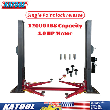 Katool KT-H120D 12000 lbs Two Post Car Lift