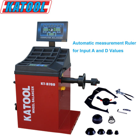 Katool KT-T830 Tire Changer & KT-B760 Wheel Balancer Combo