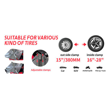 Katool KT-T850 14"-28" Rims Tilt-Back Tire Changer