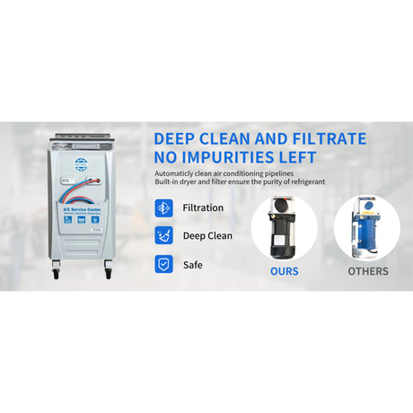 Katool KT-AC2100 Fully Automatic AC Recovery Machine