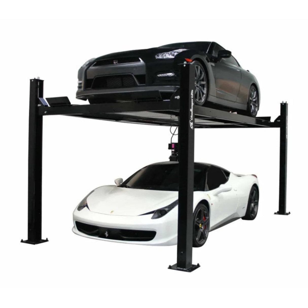 Challenger CL4P9S Four-Post Storage Lift 9000 lb Capacity ALI