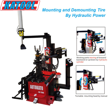 Katool KT-T900 12"-30" Rims Hydraulic Tire Changer