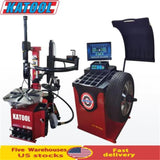 Katool KT-T850 Tire Changer & KT-B750 Wheel Balancer Combo